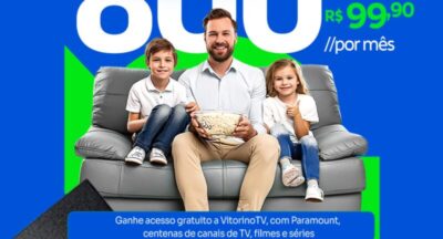 Promoção “Paizão Conectado” da Vitorino Net oferece 800 Mega por R$ 99,90
