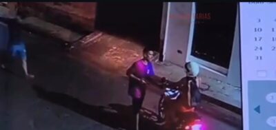 Dupla armada toma moto de assalto nas proximidades do Anfiteatro Dom Jacinto Brito, em Pedreiras