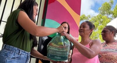 Prefeitura de Esperantinópolis entrega cestas básicas para famílias atendidas pela Assistência Social