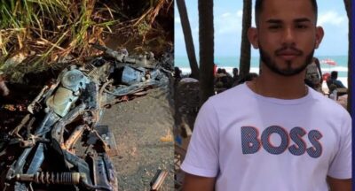 Jovem morre em grave acidente na BR-135 próximo a Santo Antônio dos Lopes