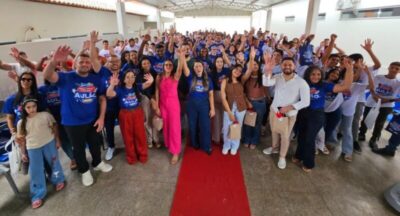 Prefeita Etelvina participa da abertura do Aulão 2025