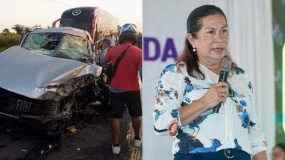 Primeira-dama de Carutapera morre em acidente de trânsito; prefeito Amin Quemel fica ferido