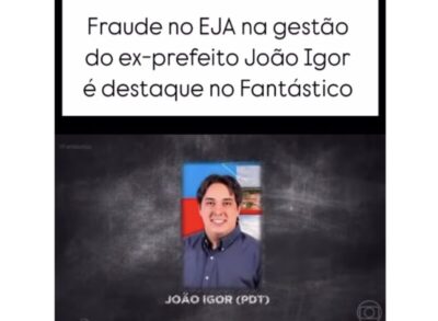 Vídeo: João Igor Sob Suspeita; O Pré-Candidato e o Escândalo de Corrupção Exposto pelo Fantástico