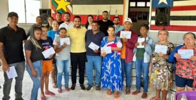 Prefeito de São Raimundo do Doca Bezerra participa de assinatura de contratos do Minha Casa Minha Vida Rural e de ação do Agosto Lilás