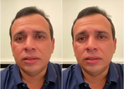 Prefeito maranhense que venceu eleição por 2 votos aparece chorando e diz que vai se entregar à Polícia Federal