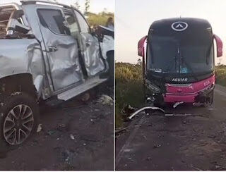 Primeira-dama de Carutapera morre em grave acidente na BR-316