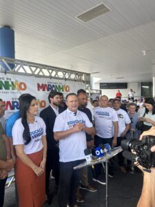 Prefeito Reeleito Luís Fernando, Firma Parcerias com o Governador CARLOS BRANDÃO para melhorar os avanços da Educação e da Segurança, trazendo benefícios também para Saúde e para a Juventude.