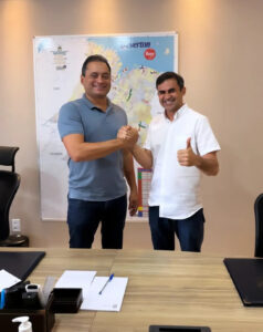 Com Trabalho, Planejamento e Dedicação, Prefeito WALLAS ROCHA, Segue Valorizando as Parcerias e Trabalhando firme pelo seu Povo de São Benedito do Rio Preto.