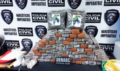 Polícia Civil prende quatro e apreende mais de 70 kg de entorpecentes em Imperatriz