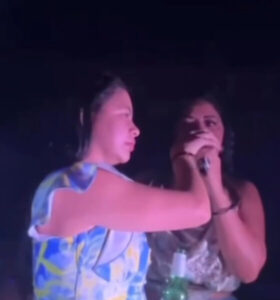 Cantora passa mal com grande quantidade de peidos próximo ao palco e show é interrompido no Maranhão