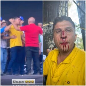 Abertura da Expoagra em Grajaú tem briga e agressões entre aliados do prefeito Gilson Guerreiro e do deputado Ricardo Arruda