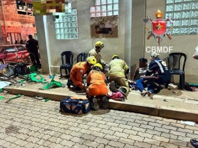 Motorista bêbado e sem habilitação atropela 14 pessoas que saíam de igreja