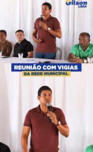 Prefeito Gilson Lima promove valorização dos agentes de portaria em Presidente Sarney