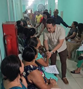 Prefeito André da RalpNet acompanha mutirão de cirurgias de varizes no Hospital Antenor Abreu em Pinheiro