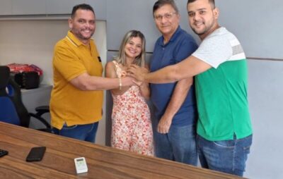 Eleições em Nina Rodrigues: Pré-  candidata do PT muda de lado e declara apoio ao pré candidato a prefeito Jones Braga e Samara Corrêa