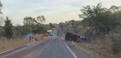 Acidente com ônibus da Real Maia que saiu de Palmas destino a Teresina