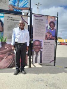 Manoel Santos Neto é homenageado em exposição na Praça das Mercês, em São Luís