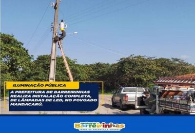 Prefeito de Barreirinhas, tira povoados da escuridão, e tornar o trânsito mais seguro e ordenado na cidade
