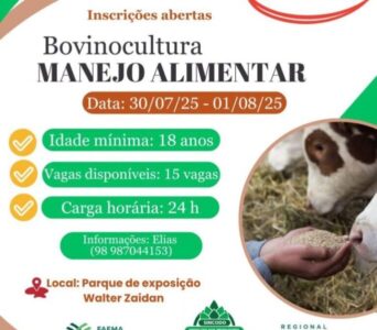 Sistema FAEMA/SENAR e SINCODÓ confira os cursos que acontecerão durante a 51ª Expocodó