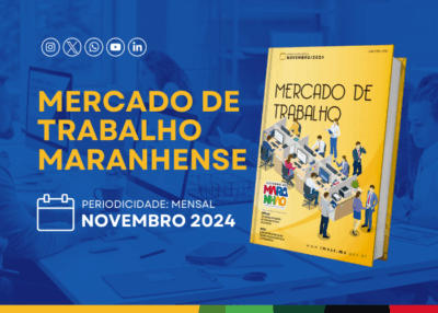 Maranhão apresenta saldo positivo de 1.419 vínculos formais em novembro de 2024