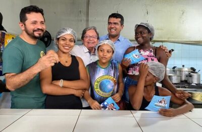 ELEIÇÃO: Lahesio Bonfim e Dr. Gutemberg visitam Mercado Central e dialogam com feirantes
