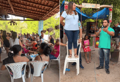 Ex prefeita Luziane Lisboa, realiza mais uma ação social em Santo Amaro