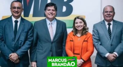 Em Brasília Carlos Brandão, e Marcus Brandão, garantem apoio do MDB de Baleia Rossi e consolida candidatura de Orleans