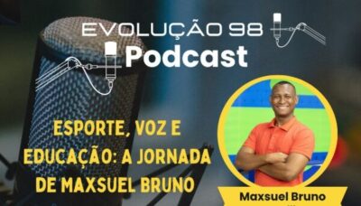 Narrador Maxsuel Bruno será o próximo entrevistado do Evoluação98Cast