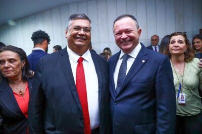 Governador Brandão participa da cerimônia de posse de Flávio Dino e deputados federais