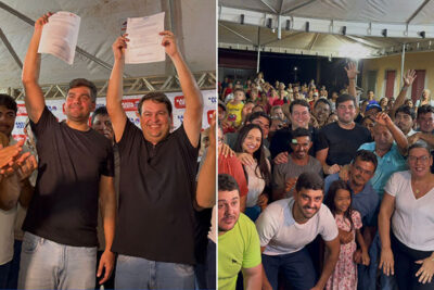 Marreca Filho e Juscelino Marreca garantem novas obras em Santa Luzia