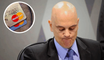 Lei Magnitsky: Moraes tem cartão Mastercard bloqueado