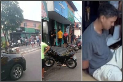 Assaltante é morto por cliente dentro de loja de celulares no Cohatrac, em São Luís