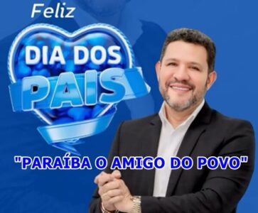 Prefeito Paraíba homenageia o pais pelo seu dia em espacial os pais morruenses