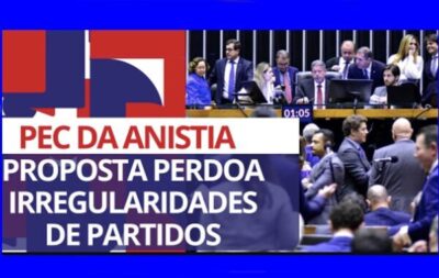 PGR diz que PEC da Anistia é inconstitucional e retrocesso