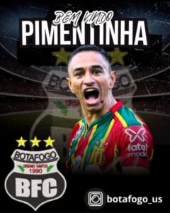 Pimentinha reforça Botafogo de Urbano Santos para a Copa Maranhão