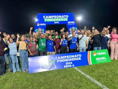 Campeonato Pinheirense 2025 é aberto com grande público no Estádio Costa Rodrigues