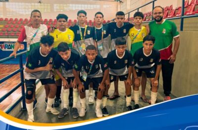 Na etapa estadual do JEM’s, Pinheiro estreia com vitória no futsal masculino