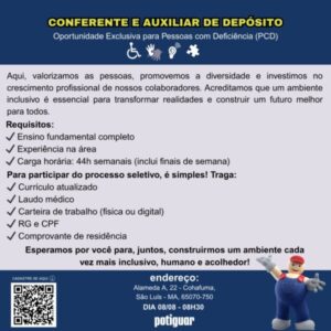 Grupo Potiguar abre vagas exclusivas para PCDs