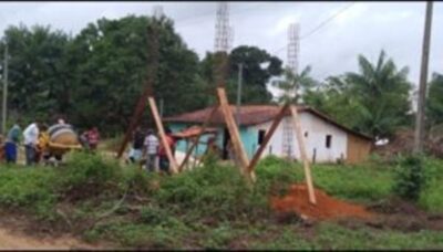 Povoado em Presidente Juscelino ganha nova estrutura de caixa d’agua