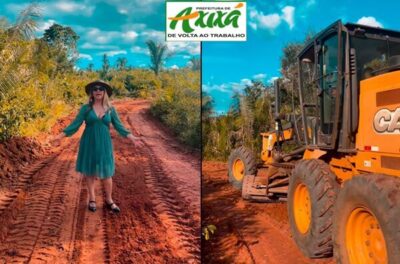 Prefeitura de Axixá, realiza manutenção da Rua do Campo de Bonfim na zona rural