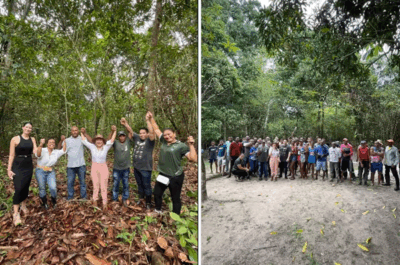 Prefeitura de Axixá, realiza mutirão da limpeza no Parque Arqueológico do Munim