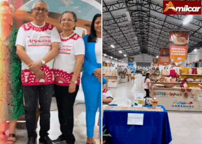 Prefeito Dr. Amilcar Rocha, fala da abertura da “I Semana do Artesão de Barreirinhas”