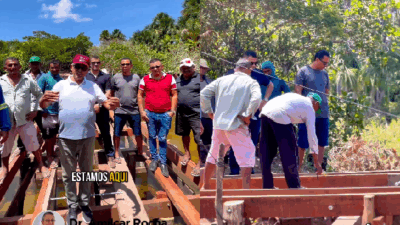 Prefeito Dr. Amilcar Rocha, faz visita ao povoado Baixão do Julios