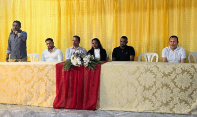 Prefeito de Presidente Juscelino, Dr. Pedro Paulo, participa da posse da nova presidenta do sindicato