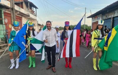 Prefeito Paraíba resgata desfile cívico e alunos da rede municipal fazem o melhor desfile da história de Morros