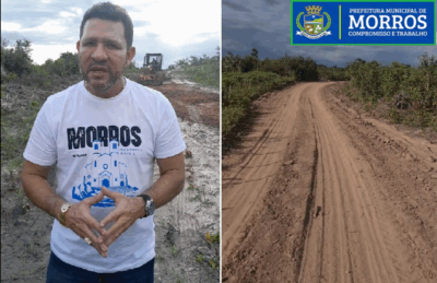 Prefeito Paraíba, continua trabalhando incansavelmente para garantir o direito do povo de ir e vir na zona rural