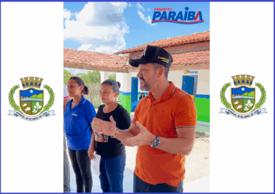 Prefeito Paraíba faz visita técnica em nova escola no Povoado Buritizal dos Alcides