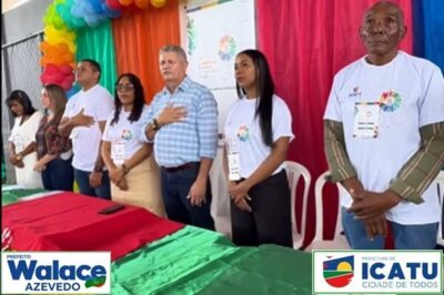 Prefeito Walace Azevedo, participa da XI Conferência Municipal de Assistência Social de Icatu