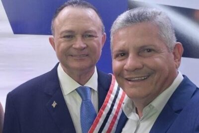 Prefeito Walace, participa da transmissão simbólica do cargo do governador Carlos Brandão e do seu vice Felipe Camarão