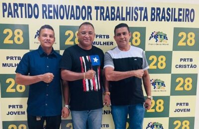 O ruralista Kekeu assume a presidência do Partido PRTB na cidade de Axixá